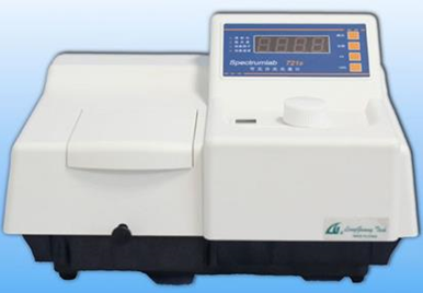 上海棱光721S可見分光光度計的使用方法和注意事項(圖1) 上海棱光721S可見分光光度計的使用方法和注意事項(圖1)
