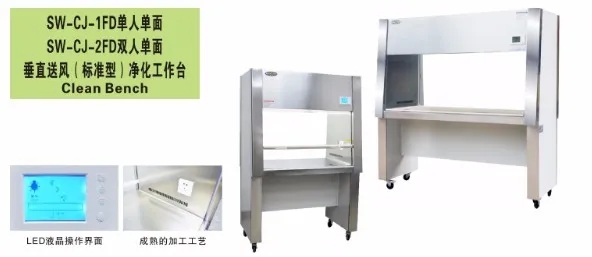 三方檢測實驗室化驗雙人單面垂直送風(fēng)凈化工作臺SW-CJ-2FD系列產(chǎn)品介紹(圖1)