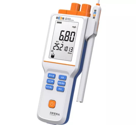 污水處理水質(zhì)檢測(cè)化驗(yàn)實(shí)驗(yàn)室專用，雷磁全新JPB-607A型便攜式溶解氧測(cè)定儀(圖1)